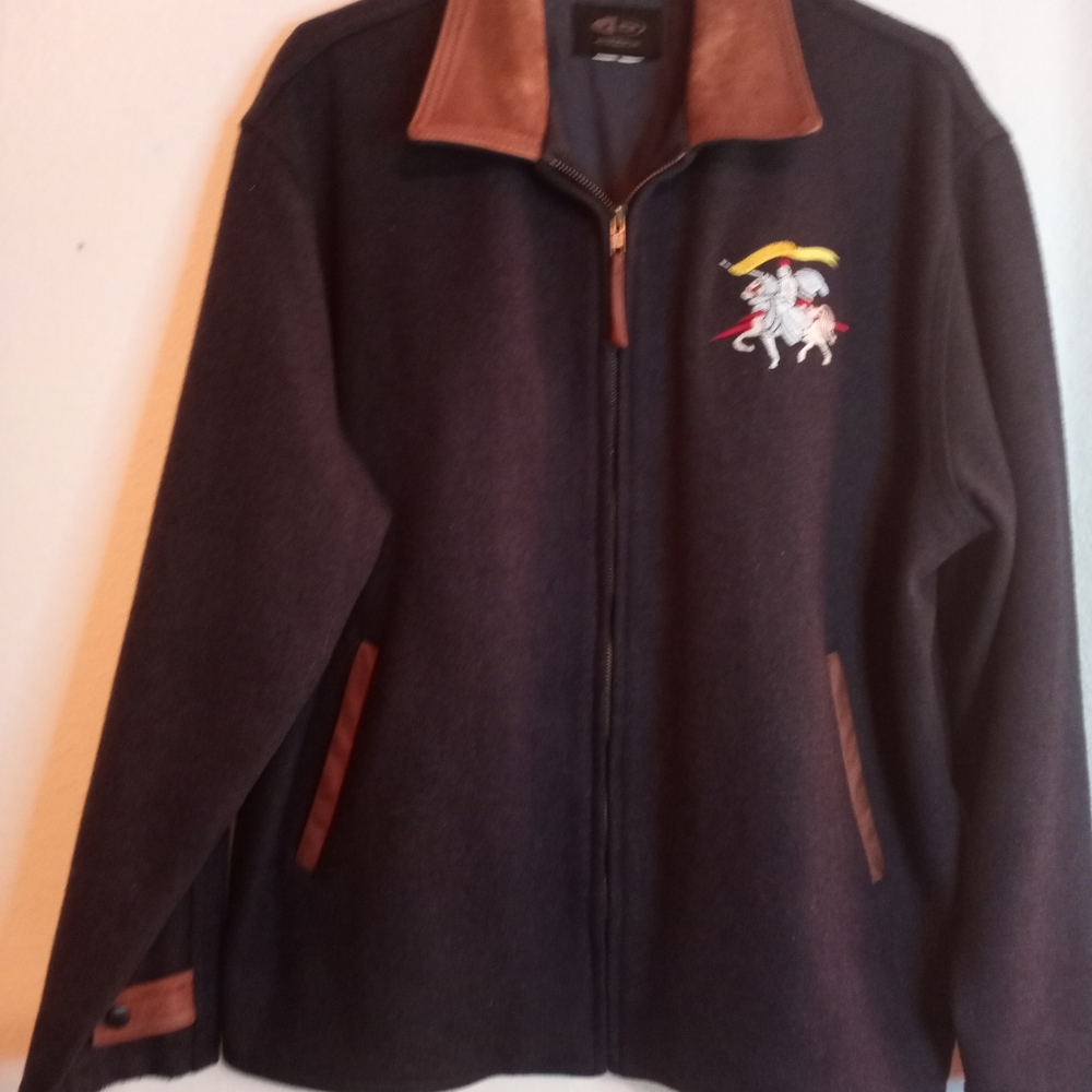 ID Wear Wool Zippered Large Jacket